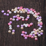 100 PCS Faux Pearls Beads for Necklace Making
