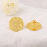 Tree of Life Jewelry Set Gold Wedding Dress Banquet Necklace Earring Ring