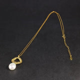 Freshwater Pearl Jewelry Set Sterling Silver Earrings Pendant Necklace
