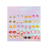Colorful Animals Unicorn Rainbow Kids Stud Earring
