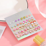Colorful Animals Unicorn Rainbow Kids Stud Earring