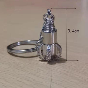 PDA Drill Bits Key Chain Ring Metal Car Keychain Workers Gift