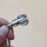PDA Drill Bits Key Chain Ring Metal Car Keychain Workers Gift