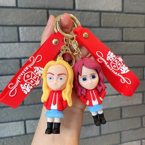 Anime RBD Band Key Chain Mexico Keychains Women Doll Keyring Friends