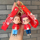 Anime RBD Band Key Chain Mexico Keychains Women Doll Keyring Friends