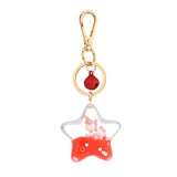 Star Blossoms Liquid Unicorn Keychain Gift X300