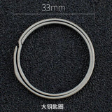 Titanium Key Ring Alloy Car Key Chain Outdoor Small Tool K3136