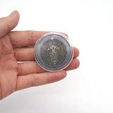 Tears of The Kingdom Keychain Link Coin Key Chain Keyring Men Keychains Car Key