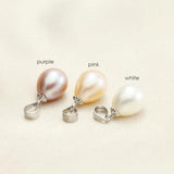 Freshwater Pearl Pendant 925 Silver, Real Natural Pearl Jewelry
