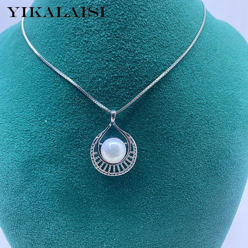8-9mm Freshwater Pearl Pendant Necklace Chain Style Wholesales