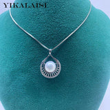 8-9mm Freshwater Pearl Pendant Necklace Chain Style Wholesales