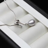 925 Sterling Silver Pearl Pendant for Women Bridal Gift
