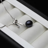 925 Sterling Silver Pearl Pendant for Women Bridal Gift