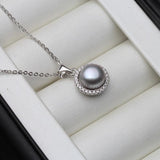 Natural Pearl Pendant Jewelry Women, White Pearl Pendant