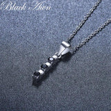 925 Sterling Silver Necklace Women Pendant P207