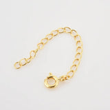 925 Silver Circle Adjustable Chain Cuban Chain Women S