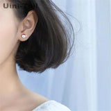 Christmas Earrings Asymmetric Deer Santa Claus Jewelry