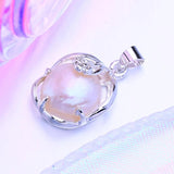 Baroque Pearl Necklace Freshwater Pearl Pendant Birthday Gift