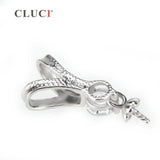 925 Silver Y Pendant for Pearl Beads Necklace