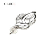 925 Sterling Silver Bead Pendant for Women Pearl Necklace Jewelry