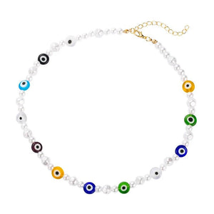 Bohemia Style Geometric Beads Necklace for Women
