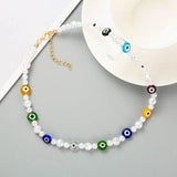 Bohemia Style Geometric Beads Necklace for Women