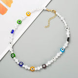 Bohemia Style Geometric Beads Necklace for Women