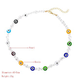 Bohemia Style Geometric Beads Necklace for Women