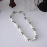 Adjustable Twist Pearl Punk Pendants Chokers