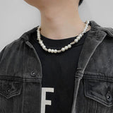 Adjustable Twist Pearl Punk Pendants Chokers