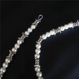 Adjustable Twist Pearl Punk Pendants Chokers