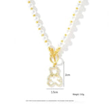 Elegant Vintage Pearl Necklace for Women
