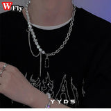 Baroque Pearl Necklace Light Niche Collarbone Chain Hot Girls Men Women