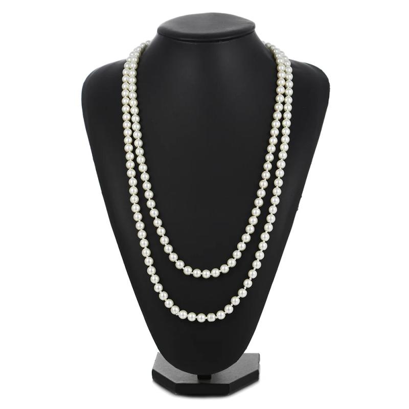 Vintage Freshwater Pearl Beaded Choker Necklace for Women