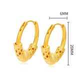 14K Bead Stud Earrings for Women Solid Not Fade Wedding Christmas Jewelry