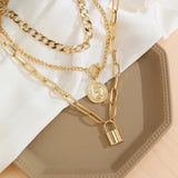 Vintage Coin Choker Necklace for Women