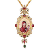 Catholic Crucifix Necklace Orthodox Religious Necklace