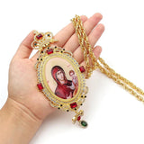 Catholic Crucifix Necklace Orthodox Religious Necklace