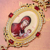 Catholic Crucifix Necklace Orthodox Religious Necklace