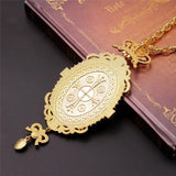Catholic Crucifix Necklace Orthodox Religious Necklace