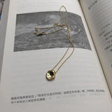 Silver Irregular Charm Necklace S-N532