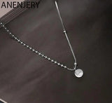 Luck Bead Chain Necklace LUCKY Letter Necklace For Women