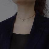 Luck Bead Chain Necklace LUCKY Letter Necklace For Women
