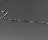Luck Bead Chain Necklace LUCKY Letter Necklace For Women
