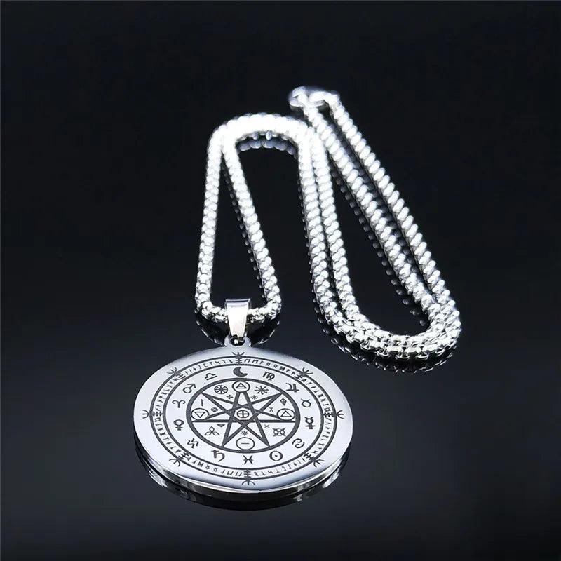 7 Pointed Star Stainless Steel Necklaces