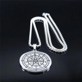 7 Pointed Star Stainless Steel Necklaces