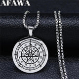 7 Pointed Star Stainless Steel Necklaces