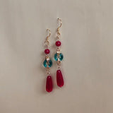 Vintage Dangle Drop Earrings Christmas Gift Cheongsam Hanfu Jewelry
