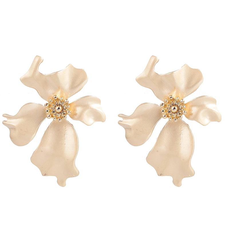 Big Flower Ear Stud Earrings Dangle Party Jewelry Gift