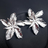 Big Flower Ear Stud Earrings Dangle Party Jewelry Gift